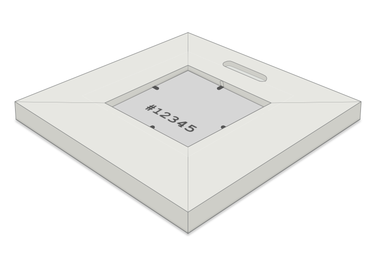 Picture Frame A5 Fillet L26889